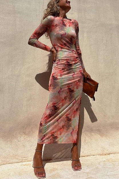 Gracefully Everyday Printed Dress