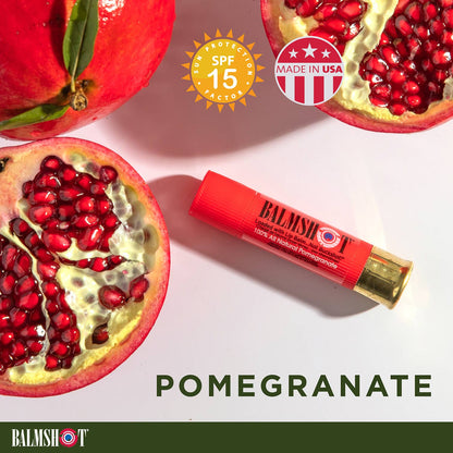 Pomegranate Beeswax Lip Balm  (100% All Natural)