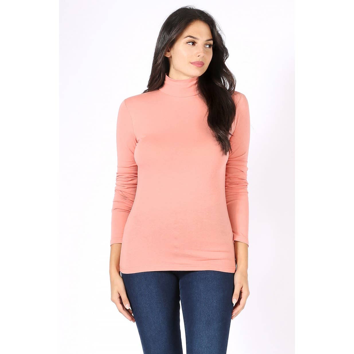 Dressed in Strength Turtleneck Top